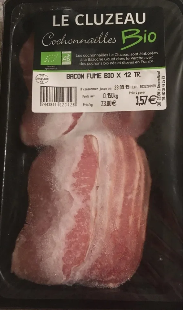 Bacon fume bio