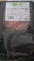 Bacon bio  fumé salé au sel sec
