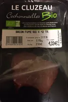 Bacon fume 12 tranches