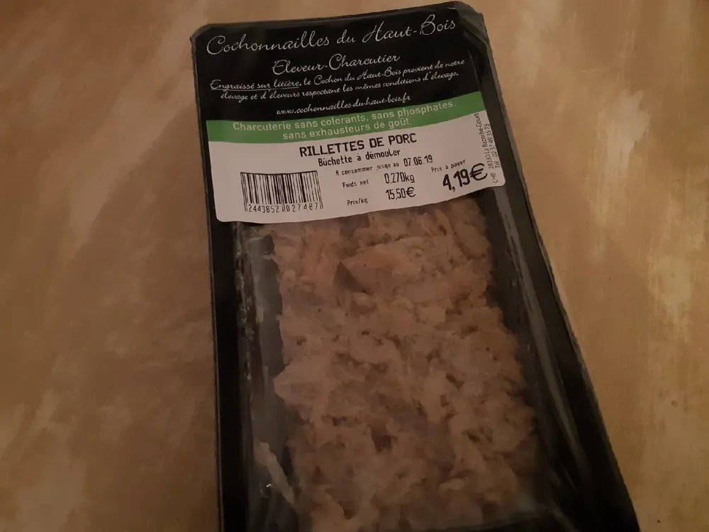 Rillettes de porc