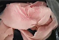 Chiffonnade de roulade de jambon bio