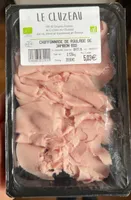 Chiffonnade de roulade de jambon bio