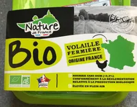 Saucisse nature de volaille bio
