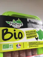 Saucisses de volaille bio