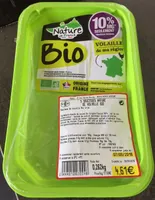 5 saucisses nature de volaille bio
