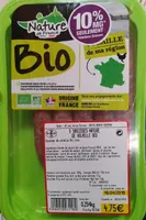 Saucisse nature de volaille bio
