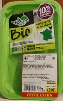 5 saucisses nature de volaille bio
