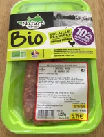 Saucisse de volaille nature