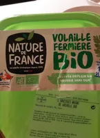 Saucisses nature de volaille bio nature de France