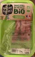 Saucisses de volaille bio