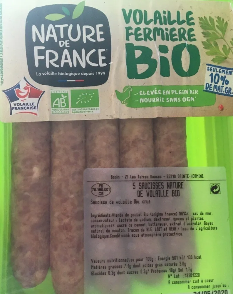 Volaille fermiere BIO