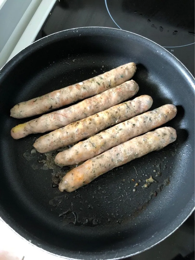Saucisses aux herbes