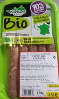 5 saucisses herbes de volailles bio