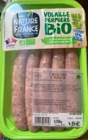 Saucisses herbes volaille bio