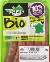 Saucisses de volaille aux herbes