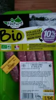 Saucisses de volailles bio