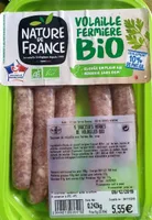 Saucisses de volaille aux herbes