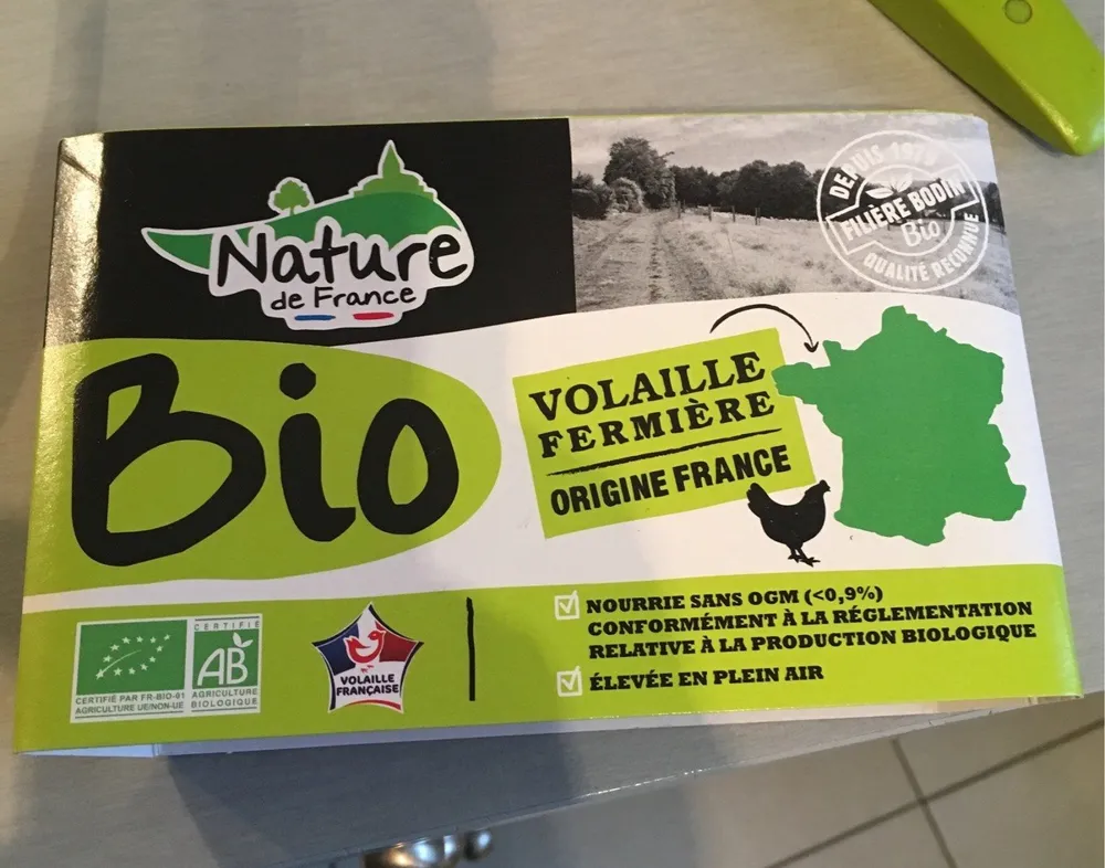 Saucisses herbes de volailles bio