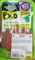 5 merguez de volailles bio