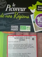 Saucisse nature de volaille biologique