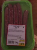 Saucisses natures de volaille bio
