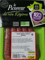Saucisse nature de volaille