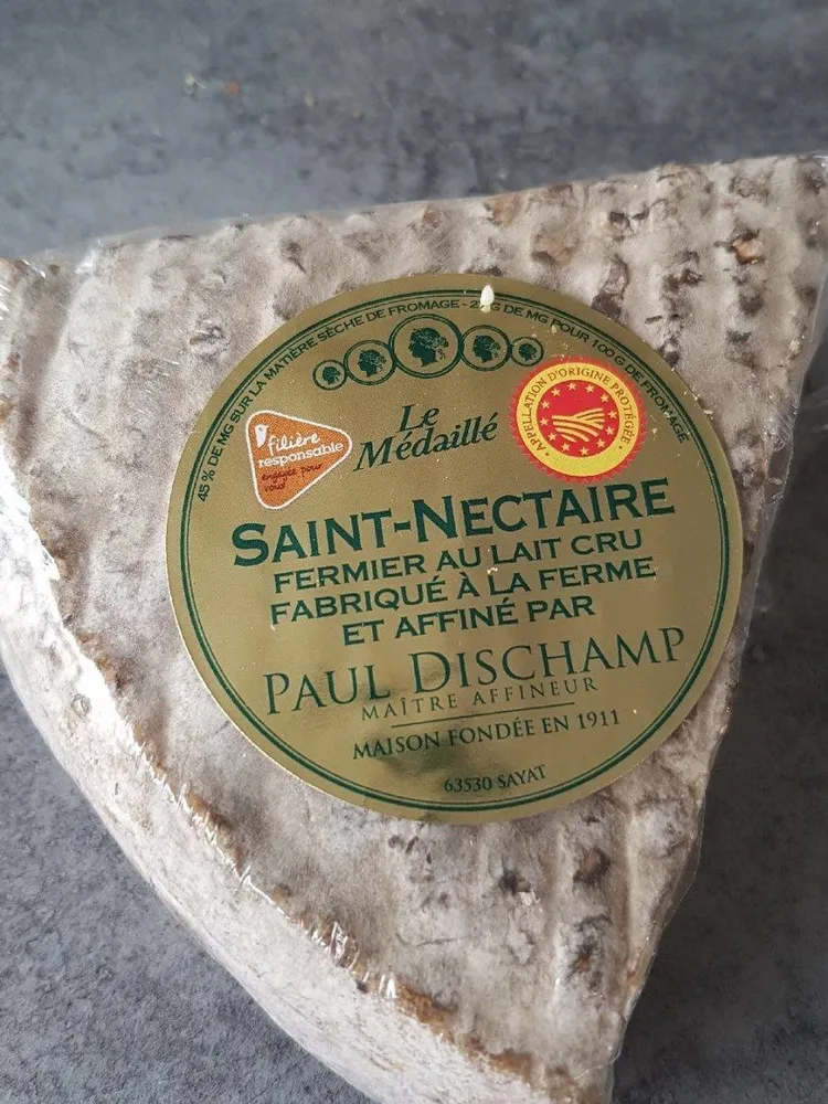 Saint nectaire fermier Paul Dischamps