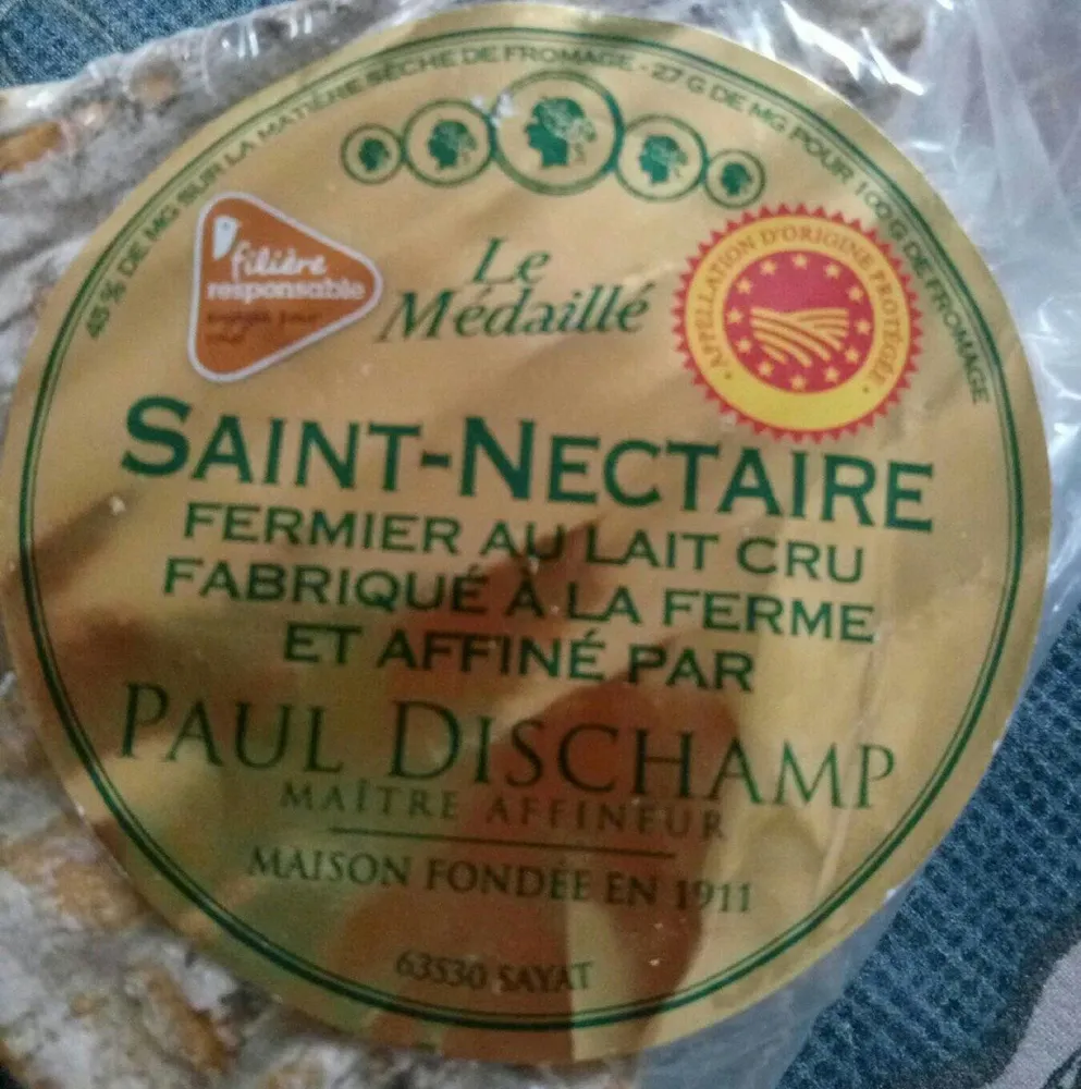 SAINT NECTAIRE FERMIER AU LAIT CRU