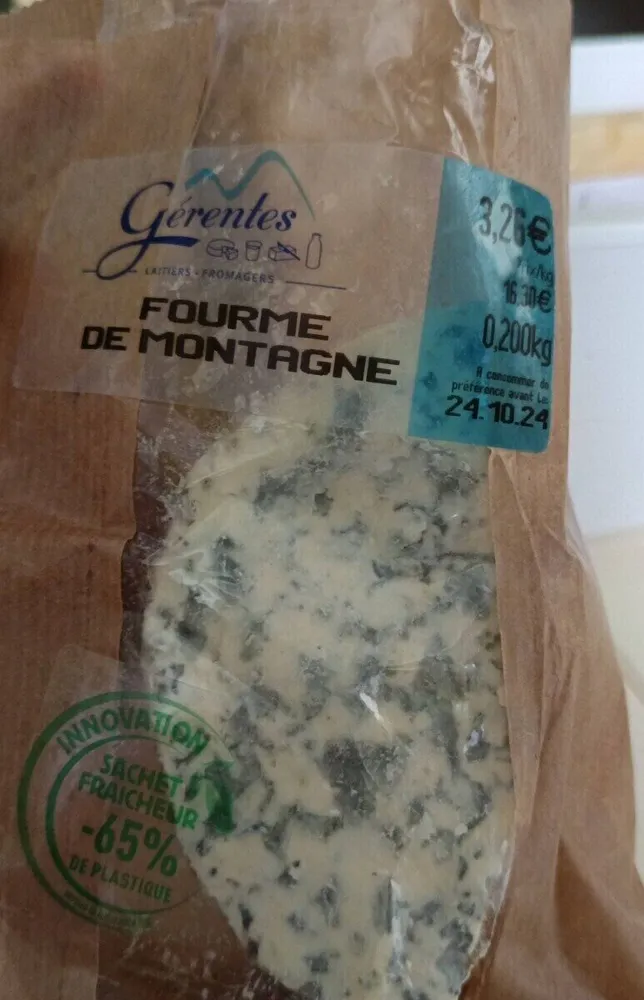 Fourme de montagne - Fromage à pâte persillée