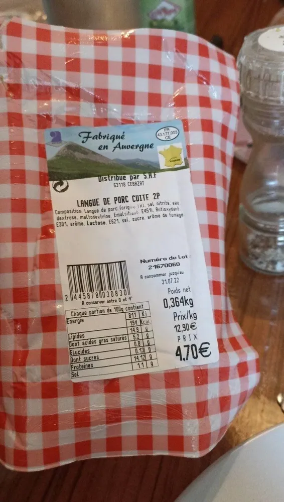 Langue de porc