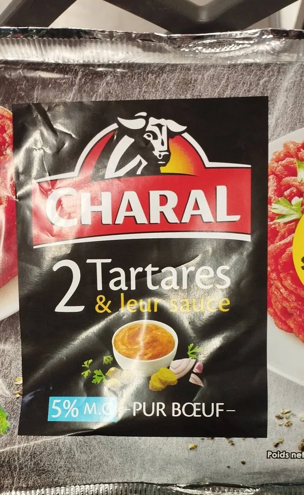 Tartare et leur sauce