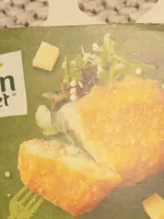 Pavés au fromage et pâtes primavera