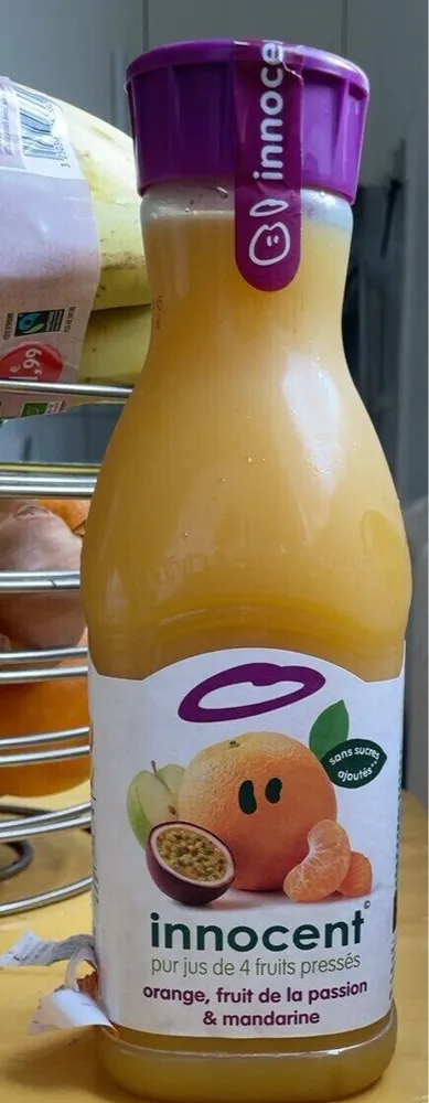 innocent pur jus de 4 fruits pressés