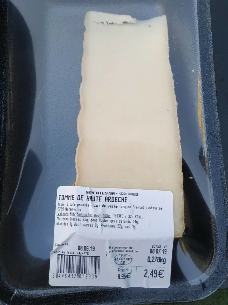 Tomme de haute ardeche