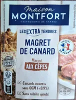 Magret de canard mariné aux cèpes