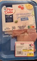 Les escalopes gourmandes