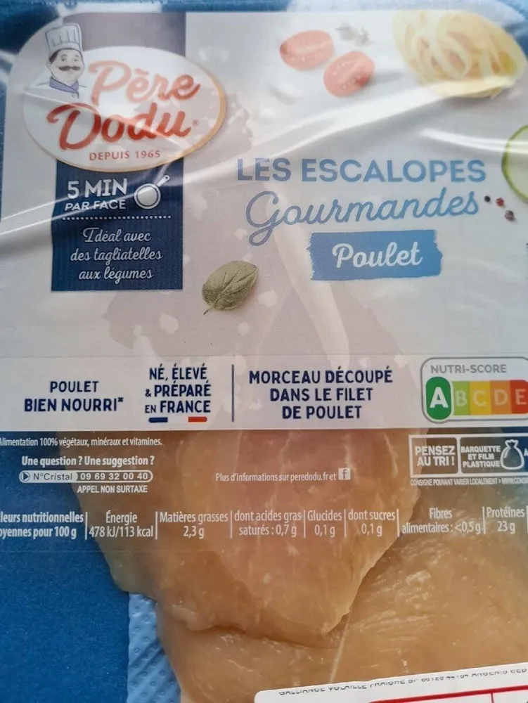 Escalopes Gourmandes de Poulet