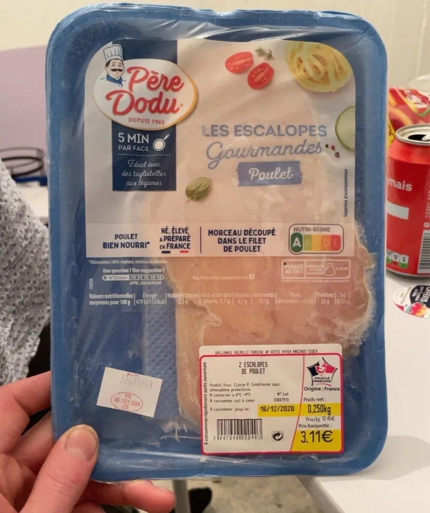 Escalope de poulet
