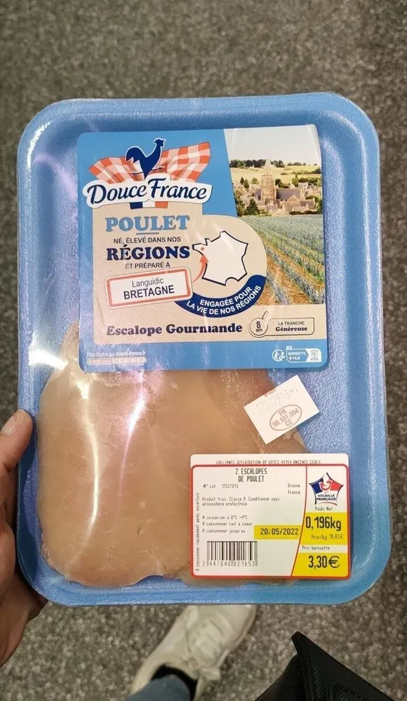 Escalope gourmande - poulet
