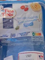 Les escalopes gourmandes poulet