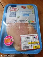 Les escalopes gourmandes poulet