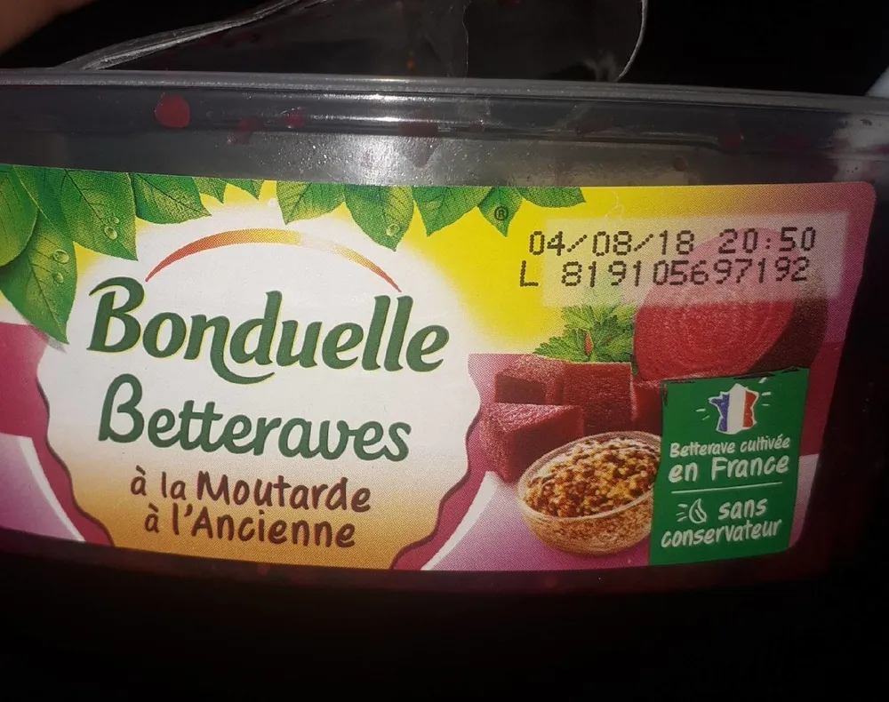 Betteraves à la Moutarde à l'ancienne