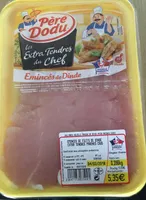 Emincés de filet de dinde