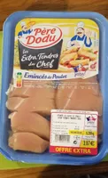 Émincés de poulet extra tendres