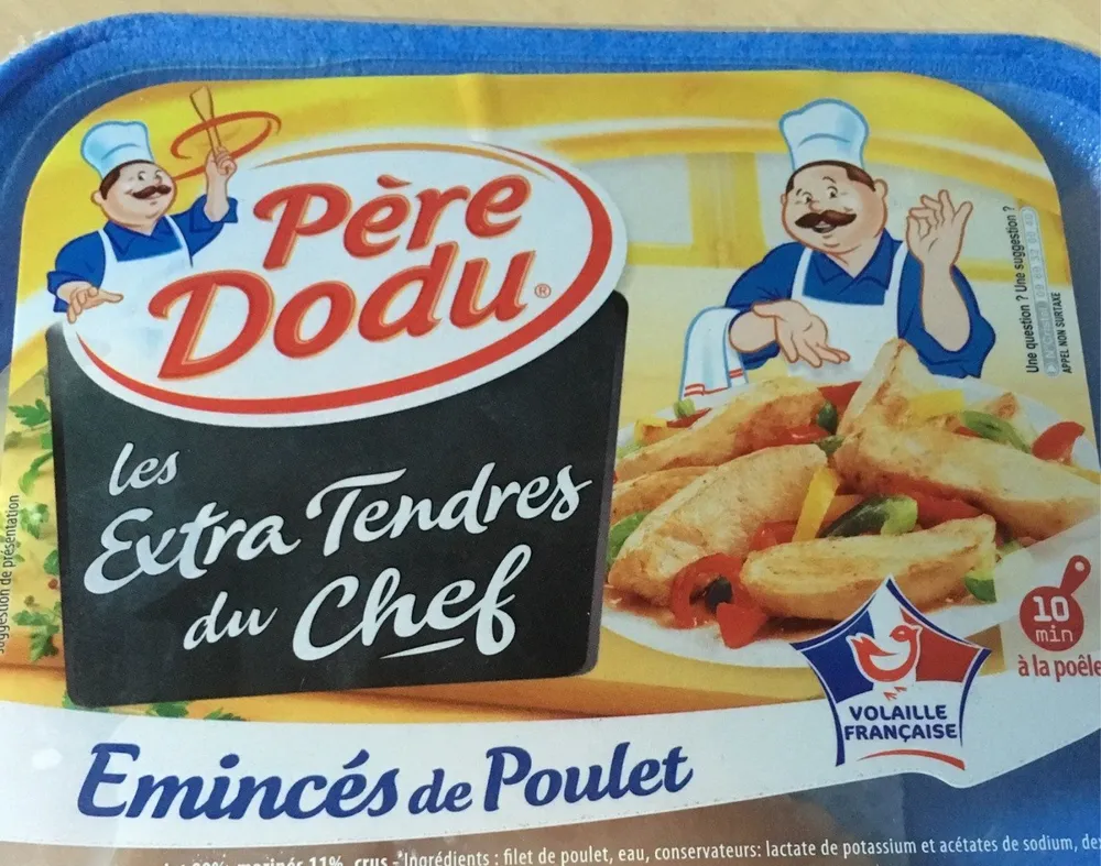 Emincés de poulet