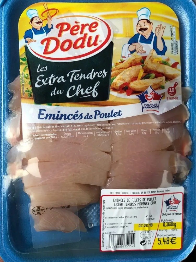 Les extra tendres du chef