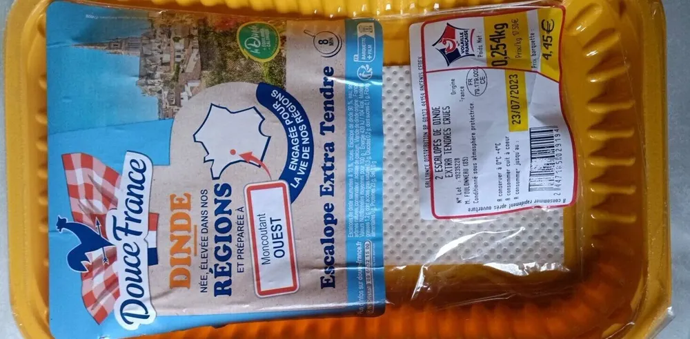 Dinde escalope extra tendre