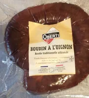Boudin à l'oignon
