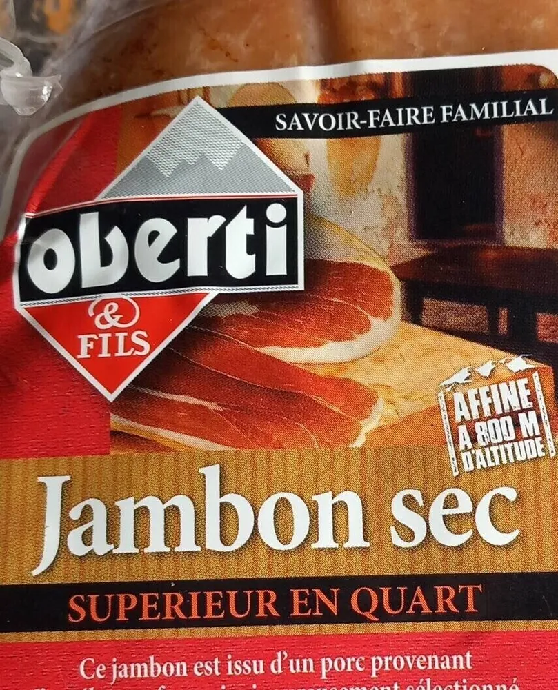 1/4 jambon sec