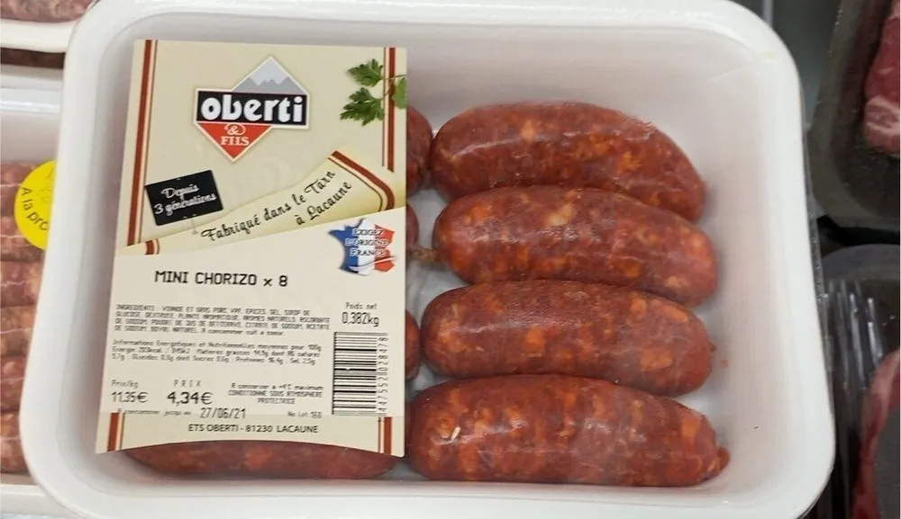 Mini chorizo